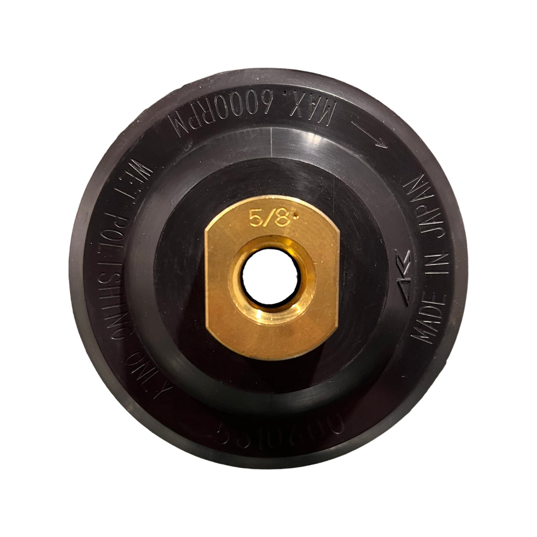 Black Backer Pad Rubber