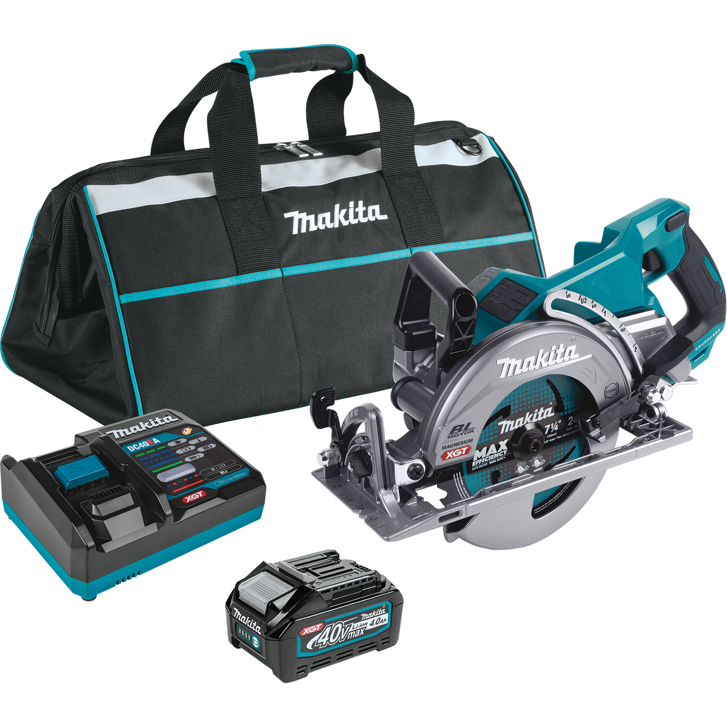 Makita GSR01M1 - Cordless Rear Handle 7‑1/4” Circular Saw Kit