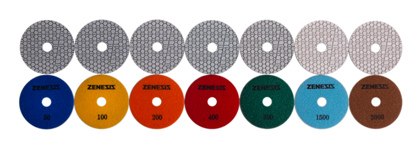 ZENESIS™ HYBRID WHITE RESIN POLISHING PADS